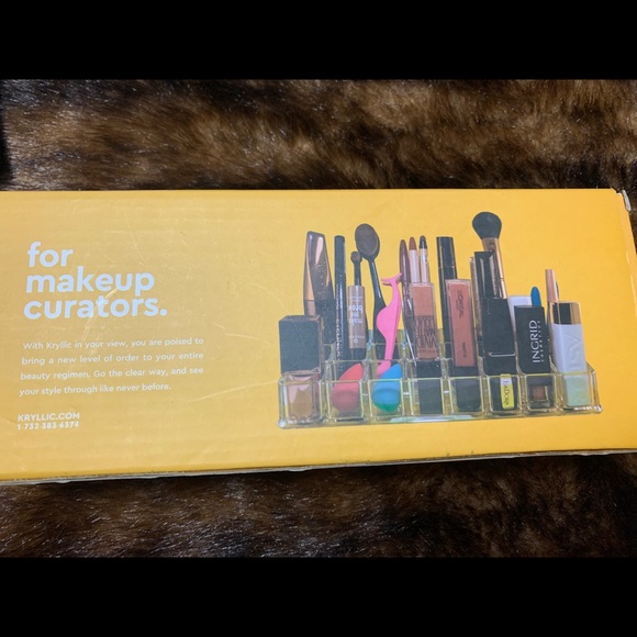 Kryllic lipstick or nail polish organizer plexi nib 24 slots gift it - Picture 3 of 4